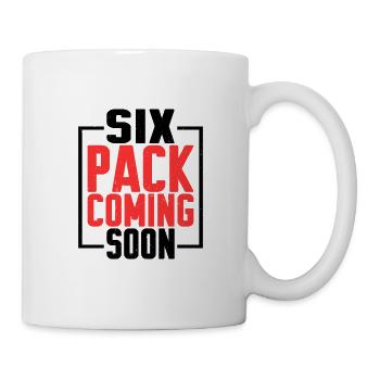 Six Pack à venir 27 - Mug blanc - blanc - Droite