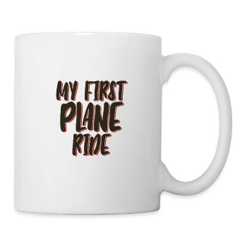 Mon premier trajet en avion 44 - Mug blanc - blanc - Droite