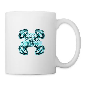 Six Pack à venir 22 - Mug blanc - blanc - Droite