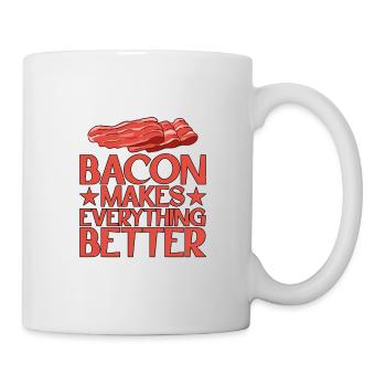 Bacon Makes Everything Better 13 - Mug - white - Right