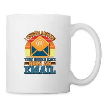 I Survived Another Meeting 10 - Mug - white - Right
