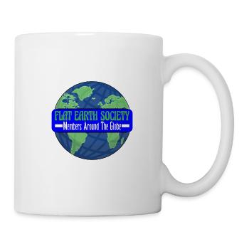 Flat Earth Society, Members Around The Globe 18 - Tasse - Weiß - Rechts