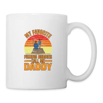 My Favorite Fishing Buddies Call Me Daddy - Mug - white - Right