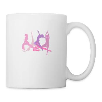 Tournament, Yoga, Sports, Exercises, Dancing, Gymnastics - Mug - white - Right