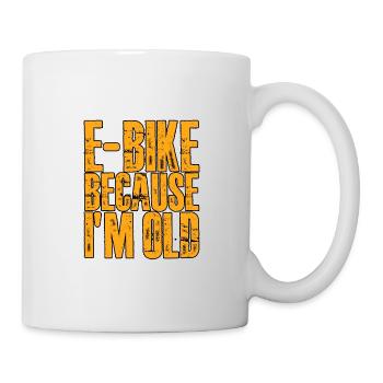 E-bike Because I'm Old 2 - Mug - white - Right