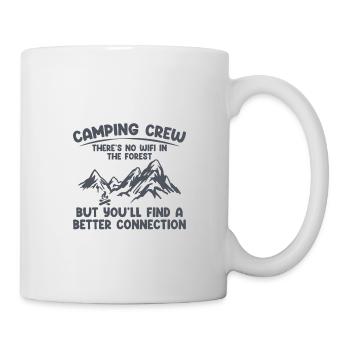 Camping Crew, There's No Wifi In The Forest 2 - Tasse - Weiß - Rechts