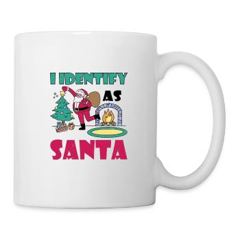 I Identify As Santa 4 - Mug - white - Right