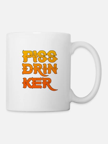 Piss Drinker 27 - Tasse - Weiß