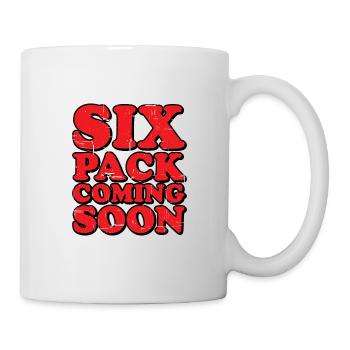 Six Pack bientôt disponible 38 - Mug blanc - blanc - Droite