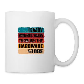 Profitez de promenades romantiques dans la quincaillerie16 - Mug blanc - blanc - Droite
