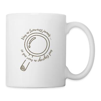 Citation motivante / inspirante - Personal Best - Mug blanc - blanc - Droite