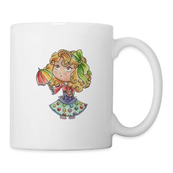Signe du zodiaque: Vierge - Mug blanc - blanc - Droite