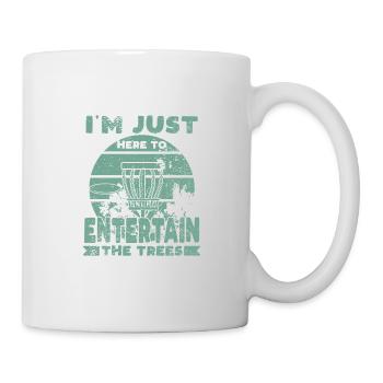 Disc Golf Spruch - Tasse - Weiß - Rechts