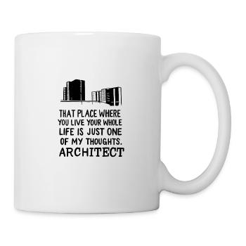 Architect Definition - Mug - white - Right