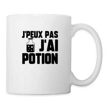 J’peux pas j’ai potion - Mug blanc - blanc - Droite