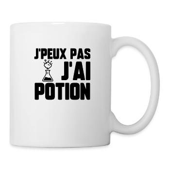 J’peux pas j’ai potion - Mug blanc - blanc - Droite