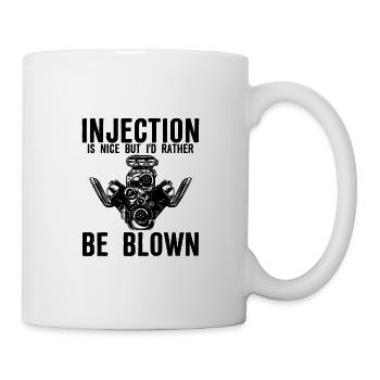 L’injection est agréable mais je préfère être soufflé - Mug blanc - blanc - Droite