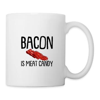 Bacon Is Meat Candy - Mug - white - Right