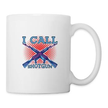 I Call Shotgun 9 - Mug - white - Right