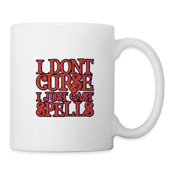 I Don't Curse, I Just Cast Spells 2 - Mug - white - Right