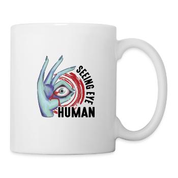 Seeing Eye Human 13 - Tasse - Weiß - Rechts