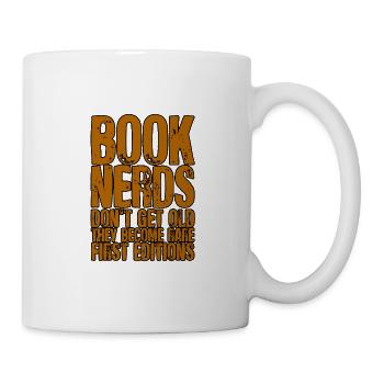 Book Nerds ils deviennent rares Premières éditions 2 - Mug blanc - blanc - Droite