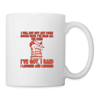 I Will Not Buy Any More Books - Mug - white - Right