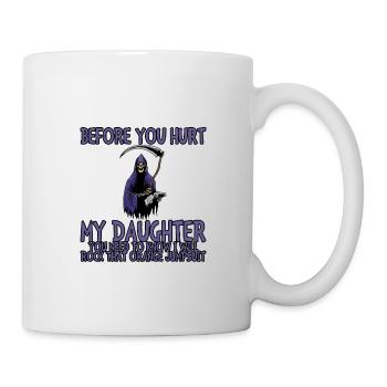 Vous devez savoir que je vais balancer cette combinaison orange4 - Mug blanc - blanc - Droite