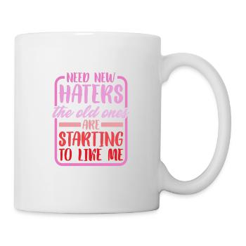 Besoin de nouveaux haineux, les anciens ont commencé à m’aimer 2 - Mug blanc - blanc - Droite