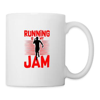 Running Is My Jam 4 - Mug - white - Right