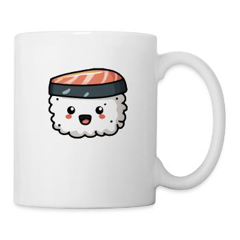Sushi-Stück zum Essen! - Tasse - Weiß - Rechts