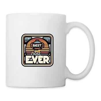 Meilleur hôte de tous les temps 25 - Mug blanc - blanc - Droite