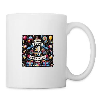 Four Ever Wild 59 - Tasse - Weiß - Rechts