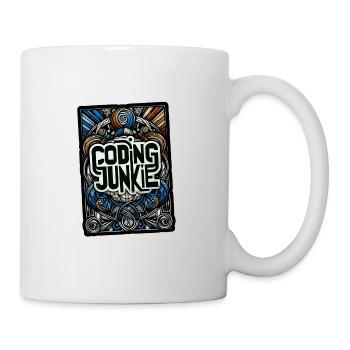 Accro au codage 14 - Mug blanc - blanc - Droite