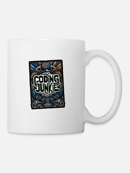 Coding Junkie 14 - Tasse - Weiß
