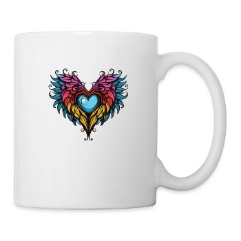 Heart Wings - Mug - white - Right