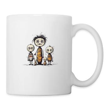 Mode citadine unique - Vêtements de poupée vaudou - Mug blanc - blanc - Droite