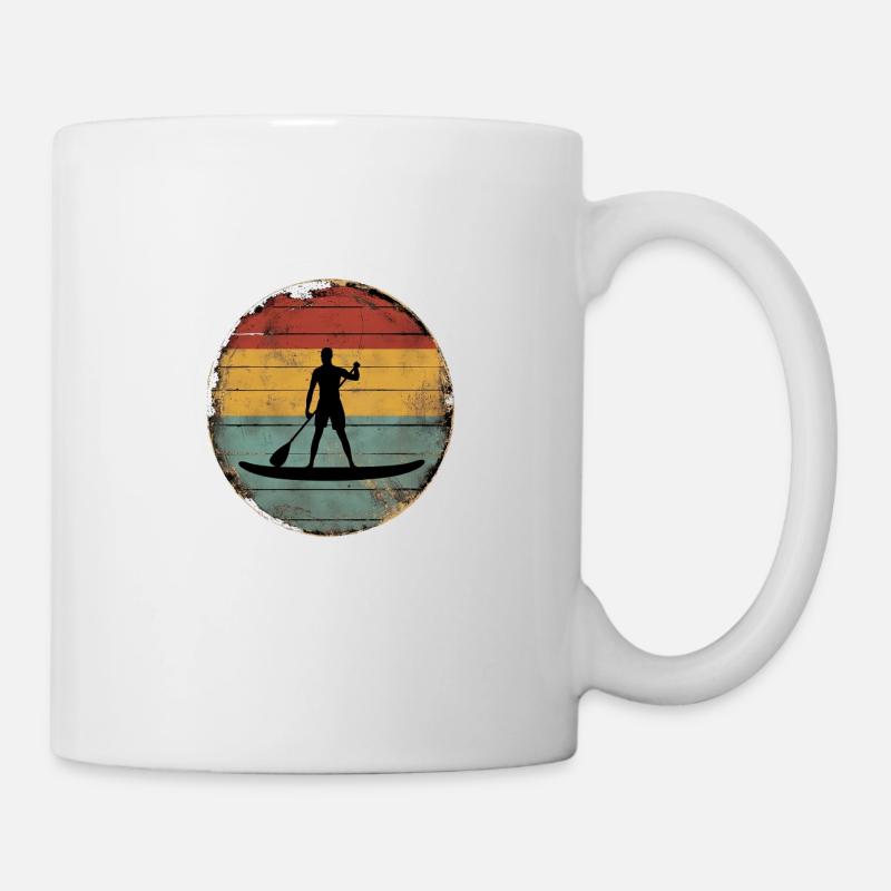 Standup Paddle - Tasse - Weiß