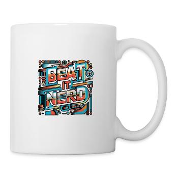 Beat it Nerd 11 - Tasse - Weiß - Rechts