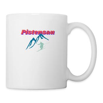 Pistensau - Tasse - Weiß - Rechts