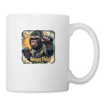 Urban flair: Muay Thai fashion for individualists - Mug - white - Right