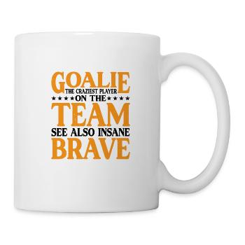 Goalie Gear Goalkeeper Definition 13 - Tasse - Weiß - Rechts