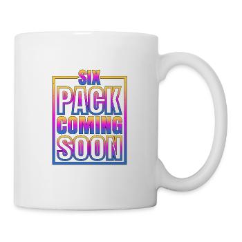 Six Pack Coming Soon 62 - Mug - white - Right