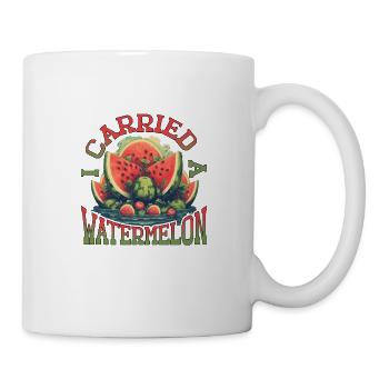 I Carried A Watermelon 17 - Tasse - Weiß - Rechts