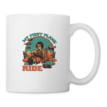 My First Plane Ride 59 - Mug - white - Right