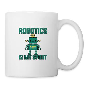 Robotics Is My Sport 2 - Mug - white - Right
