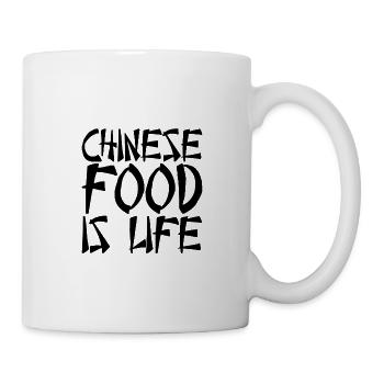 Chinese Food Is Life - Mug - white - Right