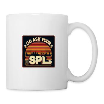 Go Ask Your Spl 11 - Tasse - Weiß - Rechts