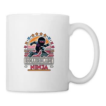 Rollerblade Ninja 7 - Mug blanc - blanc - Droite