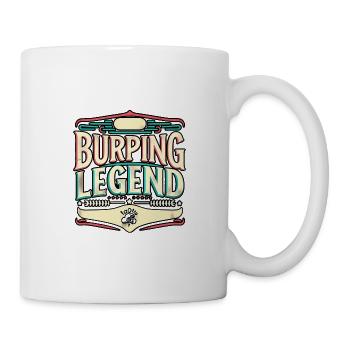 Burping Legend 13 - Tasse - Weiß - Rechts